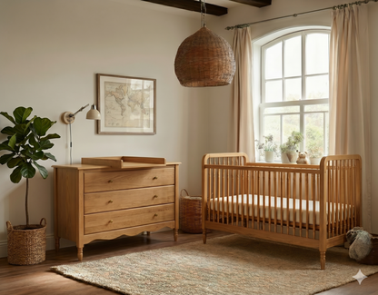 Heritage dresser + Optional Changing Top